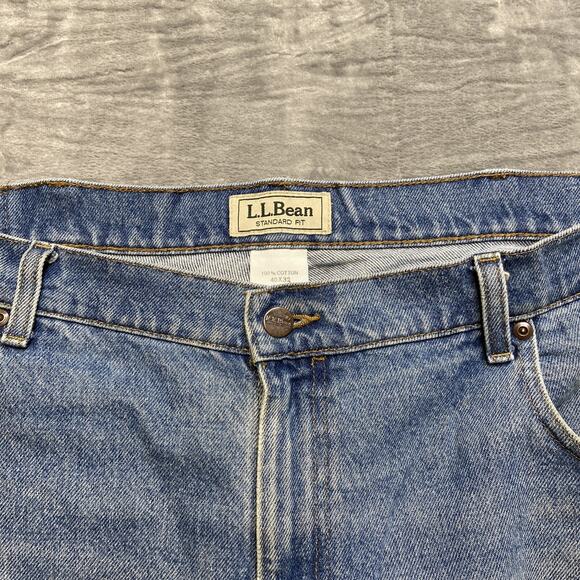 Vintage LL Bean Standard Fit Jeans Men’s Size 40x32 Blue Denim - Picture 7 of 11
